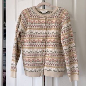 Gorgeous floral cardigan for girls, size 8–10